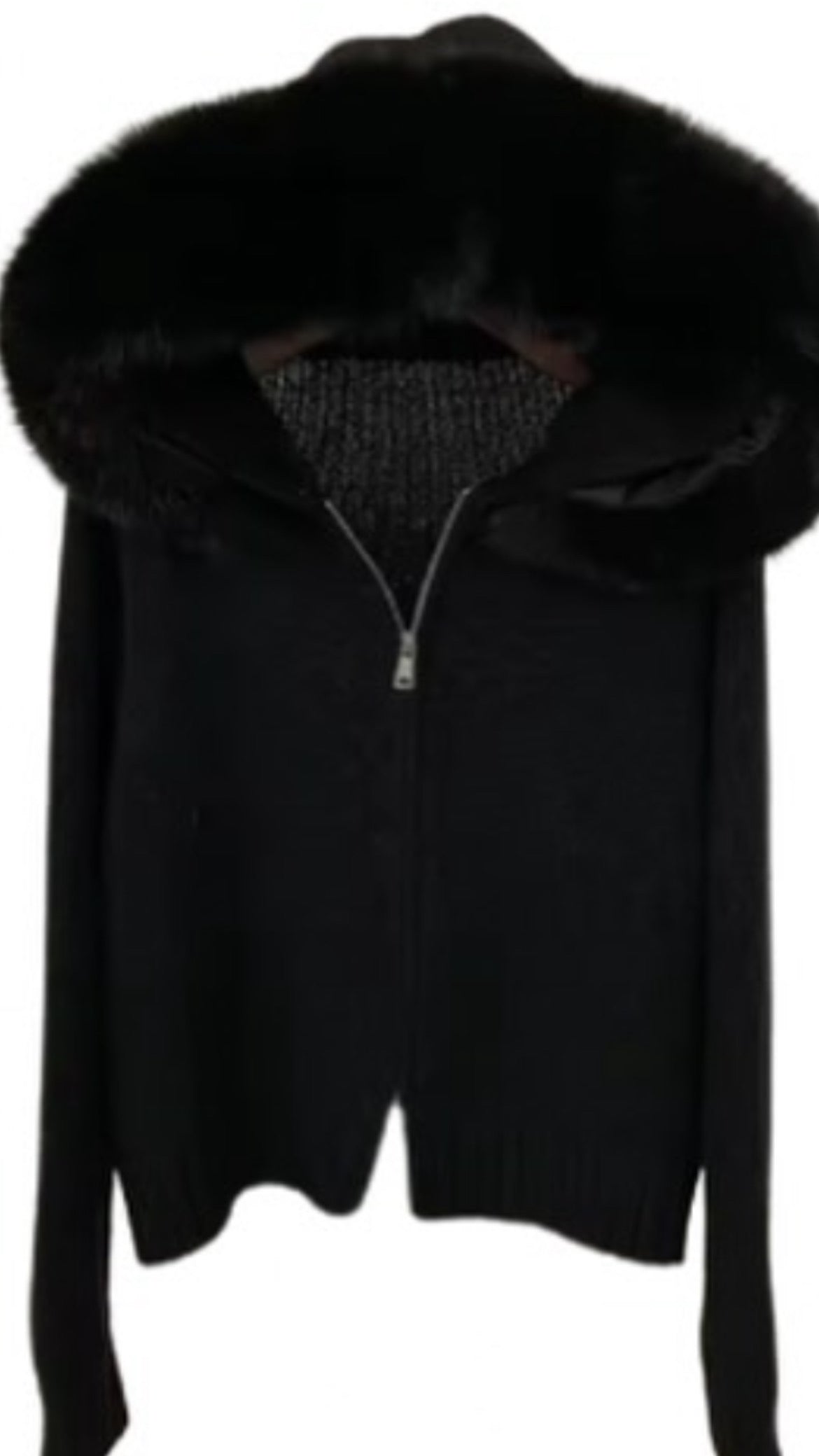 ‘Teddy’ Fox Fur Cardigan