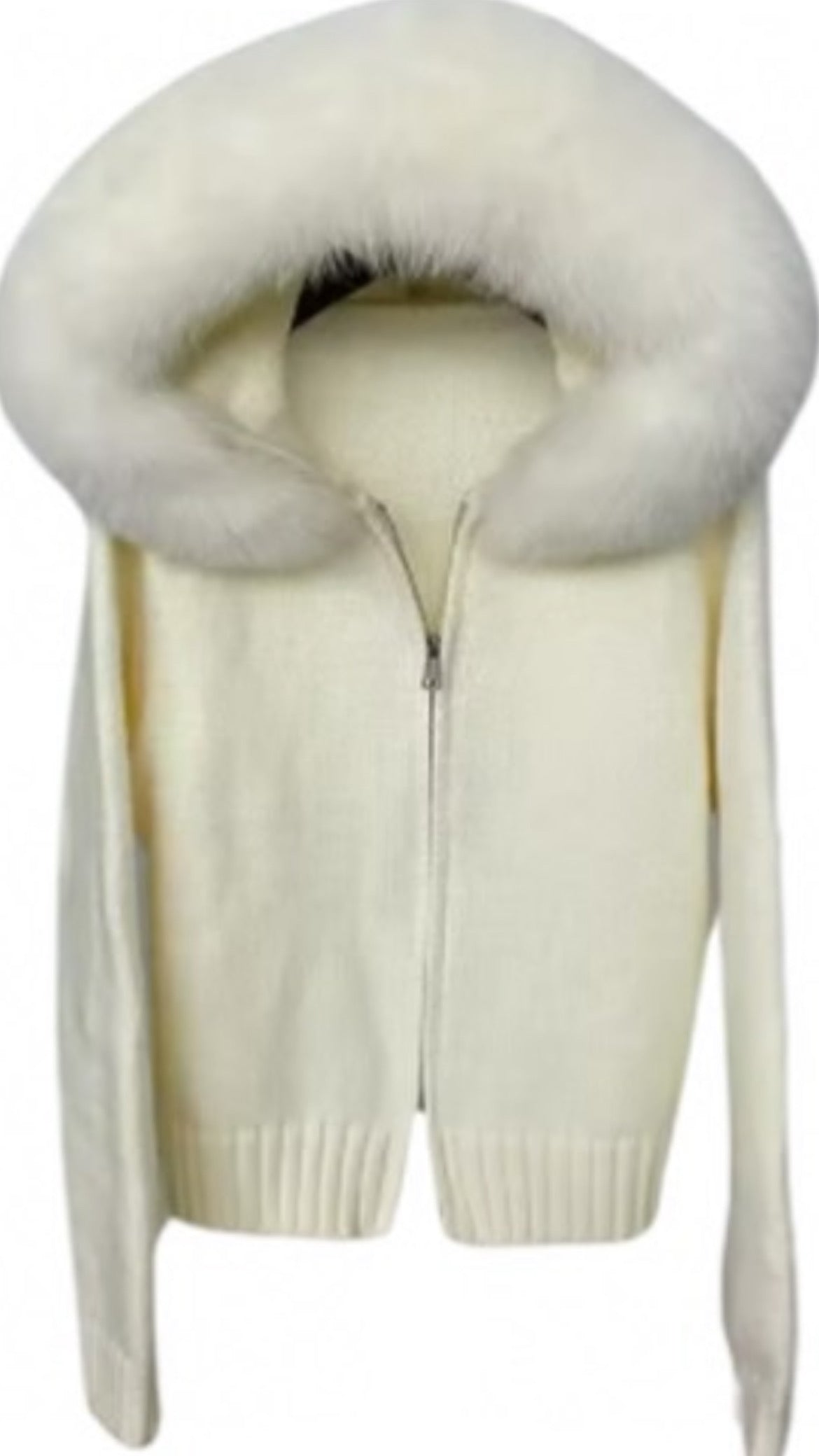 ‘Teddy’ Fox Fur Cardigan