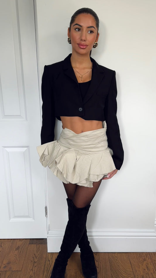 Premium Fabric HARLOW Ruffle skirt